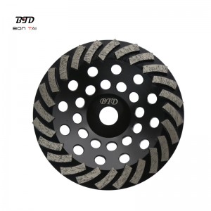 Terrazzo grinding cup wheel