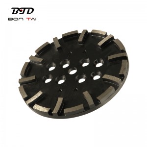 High definition Concrete Grinding Plates - Hot Sale 10 inch Concrete Floor Diamond Grinding Plate – Bontai