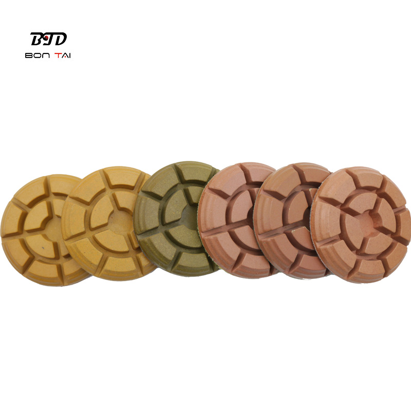 2021 Good Quality Grinding Pads Klindex - 3″ Klindex diamond resin polishing pucks – Bontai