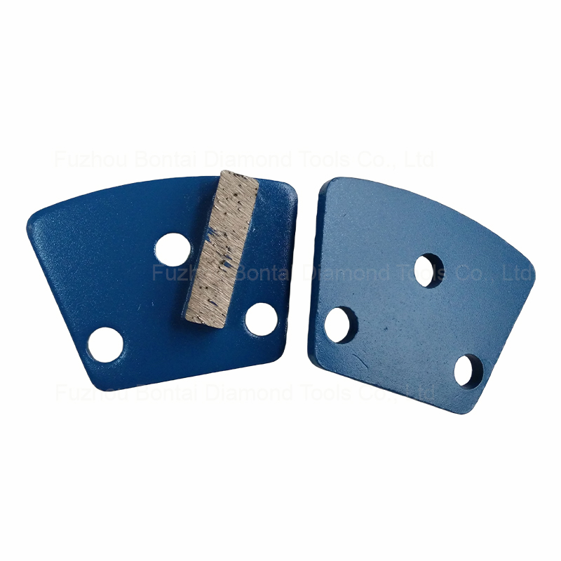 Single Rectangle Segment Grinding Shoes For Magnetic Floor Grinder