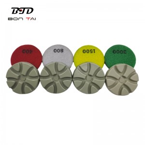 OEM/ODM Factory 3 Step Diamond Polishing Pads - Top Quality China Dry Use Diamond Tool Resin Polishing Pads for Granite – Bontai