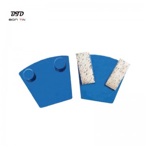 2020 Good Quality Lavina Grinding Shoes - Werkmaster Concrete grinding disc two pins diamond grinding segment – Bontai
