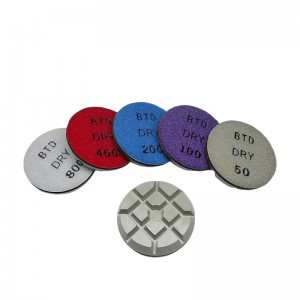 12ER Polishing Pucks for Concrete Dry Use