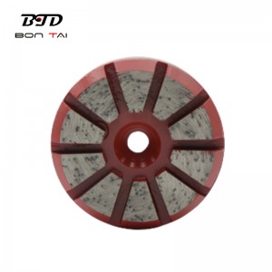 China Cheap price Concrete Diamond Grinding Shoes -  3 inch 10 segments diamond grinding disc for floor grinder – Bontai