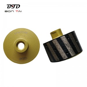 High Quality Stone Diamond Tools - Resin Filled Diamond Zero Tolerance Drum Wheels For Sink Hole Calibritation – Bontai
