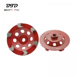 High definition Concrete Grinding Cup Wheel - 5 Inch Arrow Diamond Grinding Cup Wheel For Concrete Grinder – Bontai