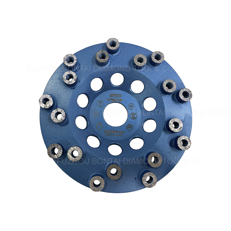 5 Inch Ultra Cup Wheel with 18 Tube Segments
