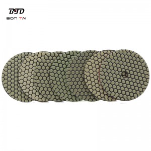 OEM/ODM China Diamond Resin Polishing Pads - Honeycomb Resin dry polishing pads for concrete,granite and marble – Bontai