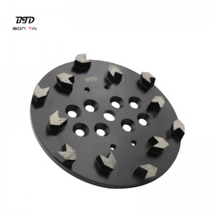 PriceList for Diamond Grinding Plate For Concrete - 10″ 250mm Arrow Diamond Grinding Disc Abrasive Disc for Concrete – Bontai