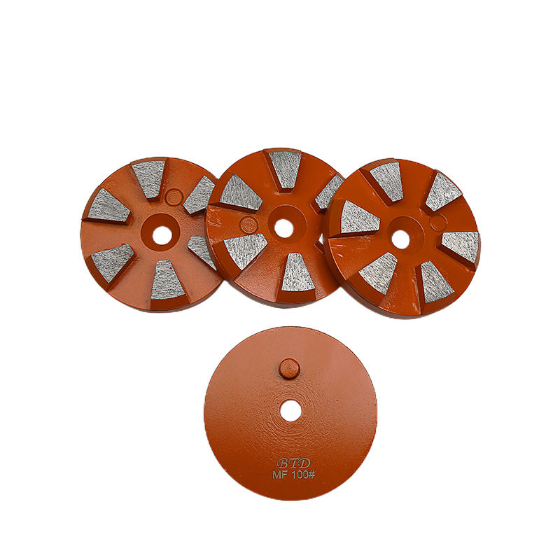 Supply OEM 3″ Diamond Grinding Disc with 6 Aggressive Segments
