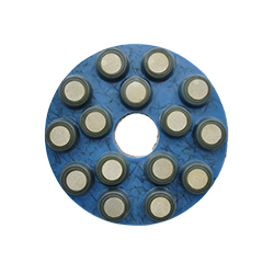 Burnishing pads 230mm 15 ceramic heads