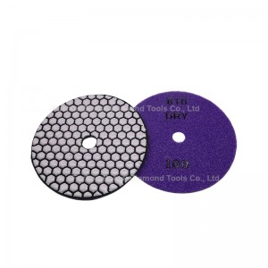 5inch Honey-corn Resin Pad for Masonry Dry Use