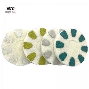 China wholesale Polishing Pads - Polishing Sponge Pads for Granite and Marble Floor – Bontai