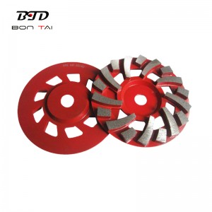 New Arrival China Diamond Cup Wheel For Grinding Granite - 7 inch Long Lifespand Diamond Floor Grinding Cup Wheel – Bontai