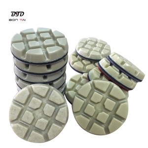 China wholesale Polishing Pads - 3″ Super shine diamond resin polishing pucks for concrete – Bontai