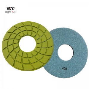 China Supplier Pcd Diamond Pads - 7″ 180mm Velcro backed diamond polishing resin pads – Bontai