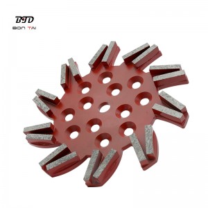 2020 China New Design Pcd Grinding Plate - 10 Inch 250mm Super Aggressive Diamond Grinding Disc for Concrete Floor – Bontai