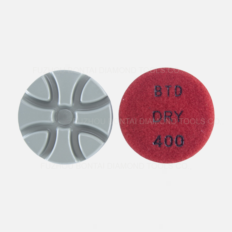 3 inch Blossom Series Resin Pads fo Granite Floor Plishing Dry Use