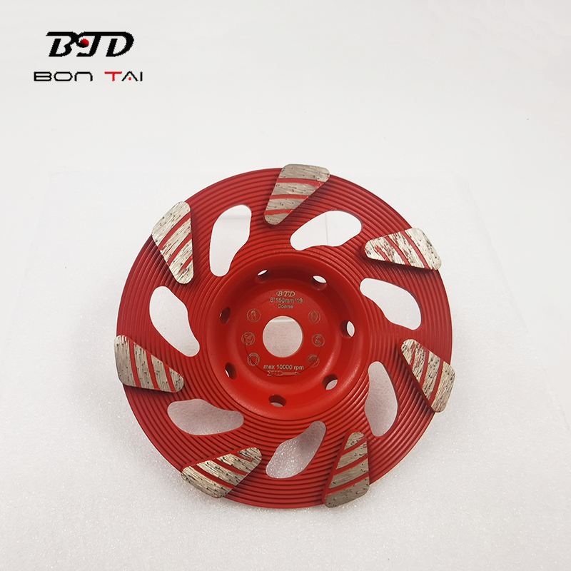 OEM/ODM Manufacturer New Technology Aggressive Diamond Grinding Cup Wheel for Concrete