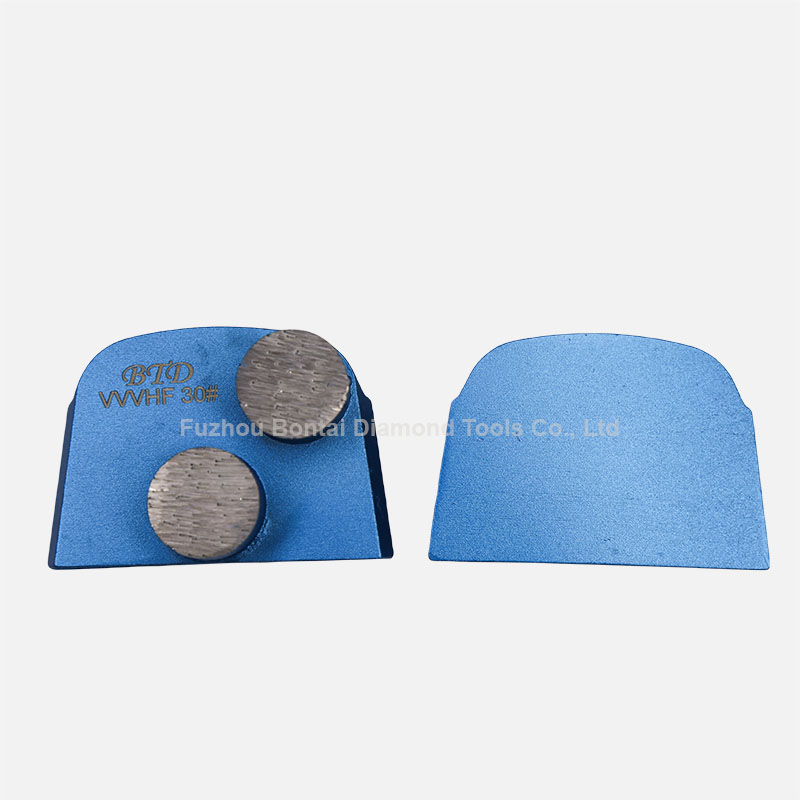 Lavina Diamond Grinding Shoes The Double Round Segments Grinding Shoe for Lavina Grinder Machine