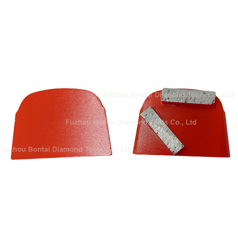 Double Rectangle Diamond Segments for Lavina Grinder