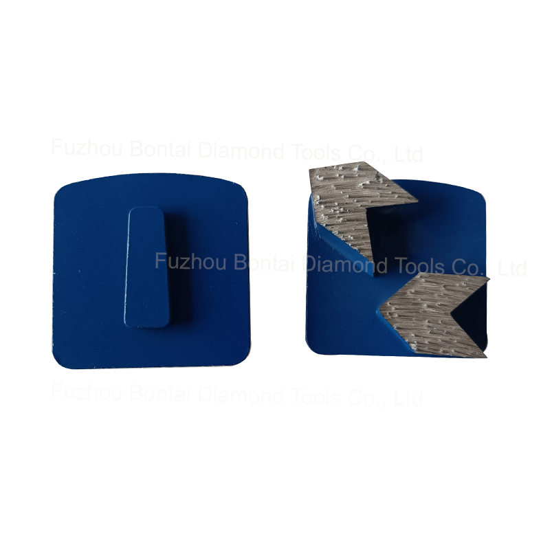 Scanmaskin Double Arrow Segments Grinding Shoes – TSC200113