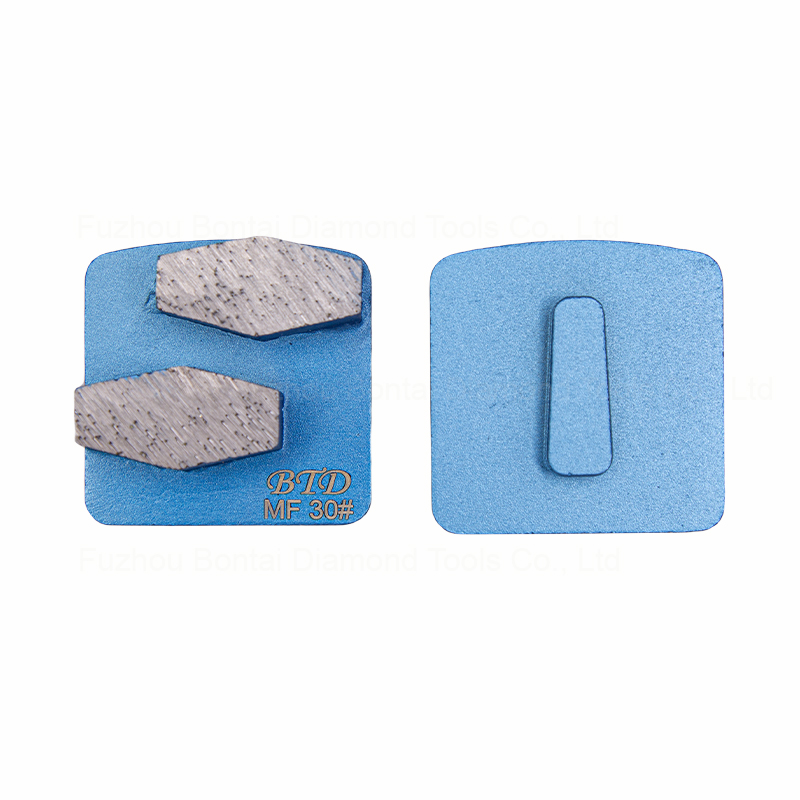 Scanmaskin Double Hexagon Segments Diamond Grinding Shoes-TSC200114